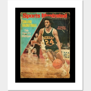 COVER SPORT - SPORT ILLUSTRATED - THIS TIME ITS MICHIGAN RICKEY GREEN Posters and Art